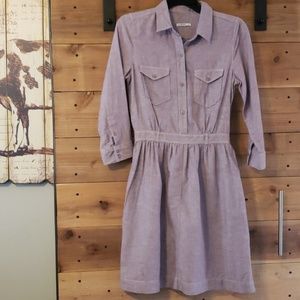 Gap Melrose Button Purple dress